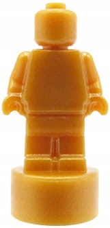 

Lego Akcesoria Statuetka figurka 90398 złota