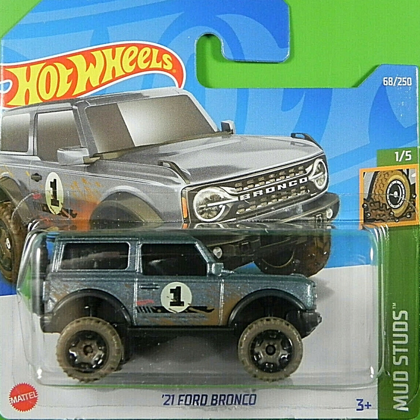 

Hot Wheels '21 Ford Bronco Mud Studs Nowy 2022