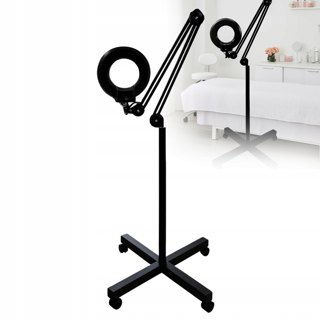 Dermtologická Kosmetická Lupa Lampa Stativ 5DPI 22W Černá