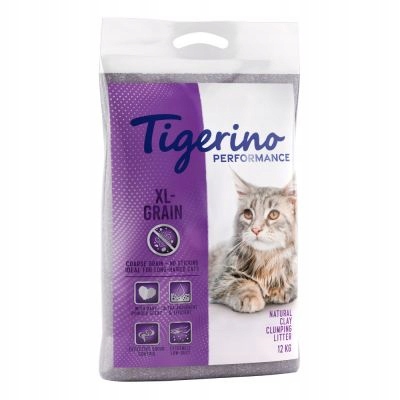 Tigerino XL Grain vůně pudru stelivo pro kočky 12 kg
