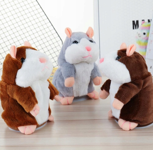 INTERAKTYWNY GADAJĄCY CHOMIK GADUŁA PRZEDRZEŹNIACZ SZARY Marka Slowmoose