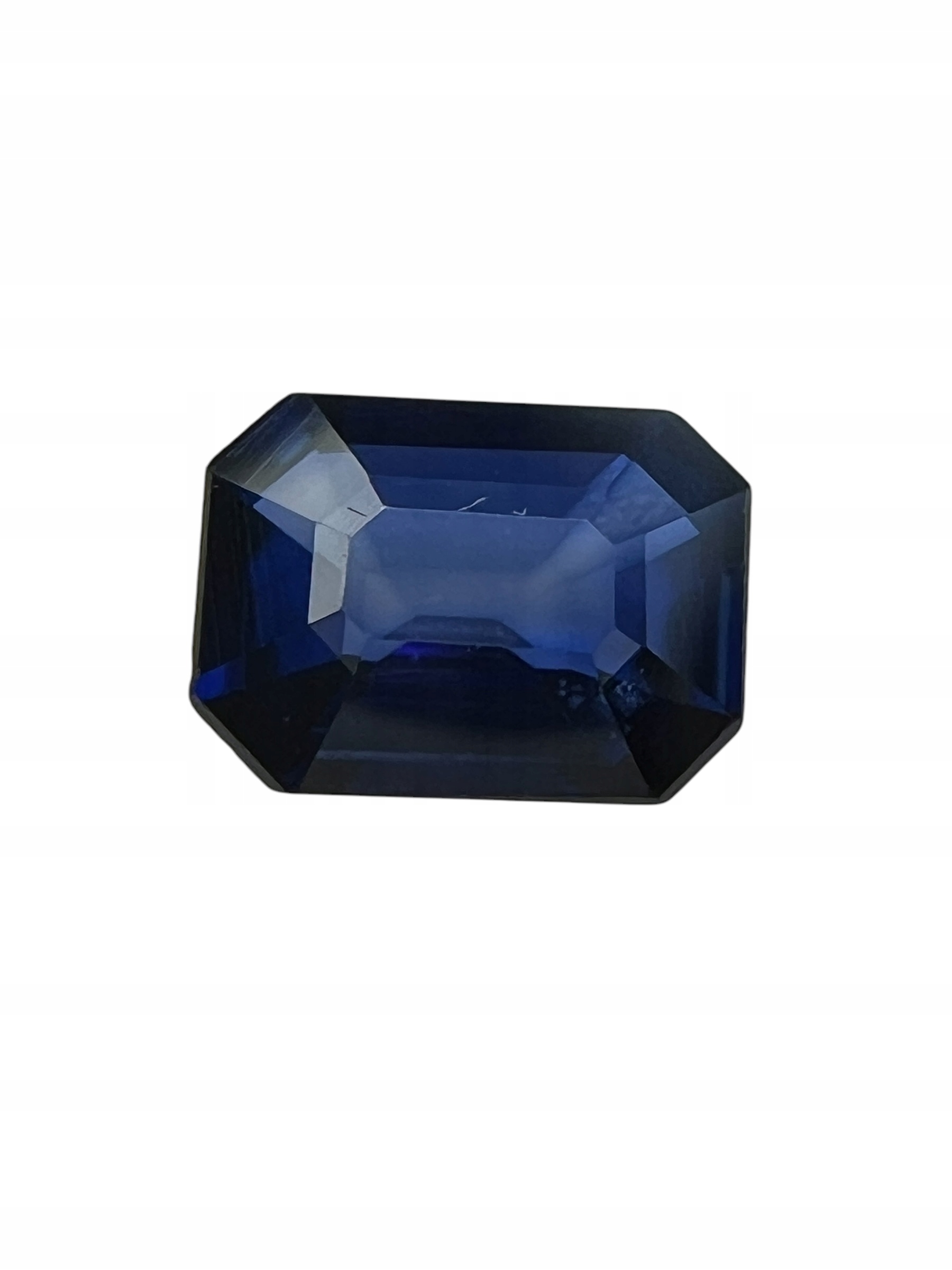Safír Blue Osmiúhelník 8x6 mm
