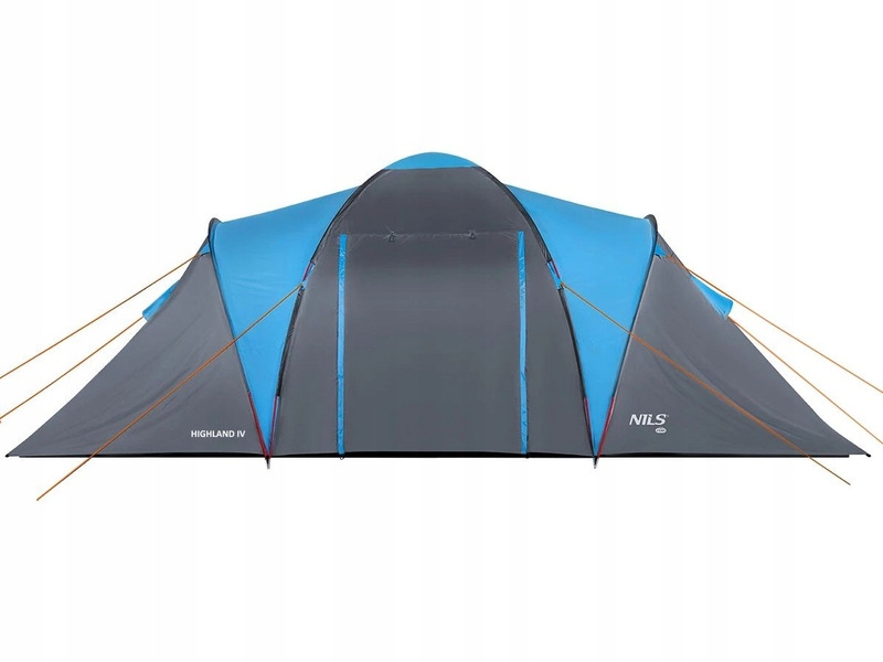 Namiot Nils Camp Highland IV NC6431 Szaro-niebieski
