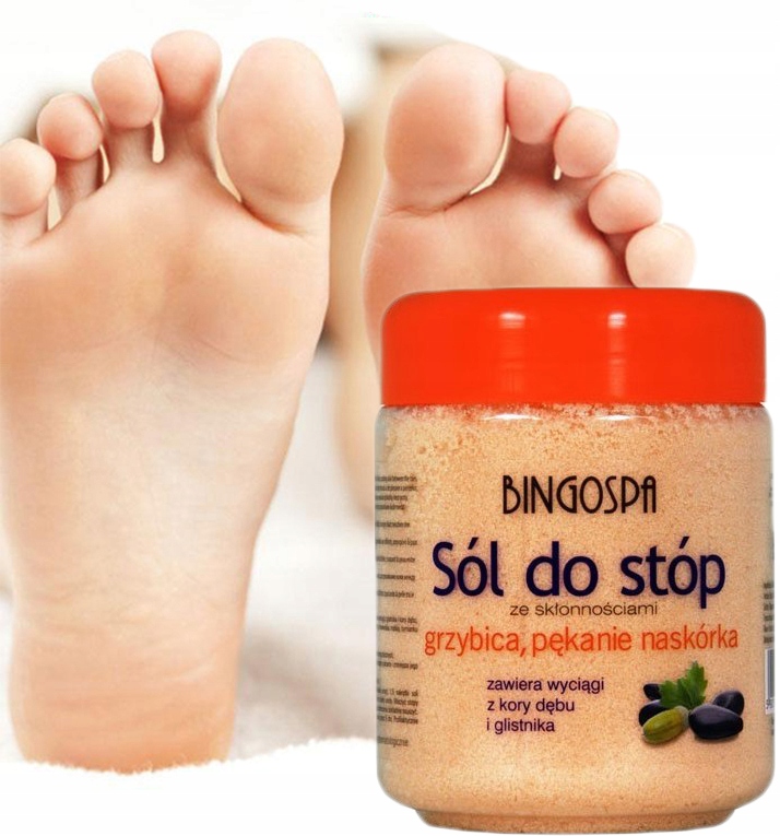 

Sól na grzybicę paznokci Naturalna BingoSpa 550g