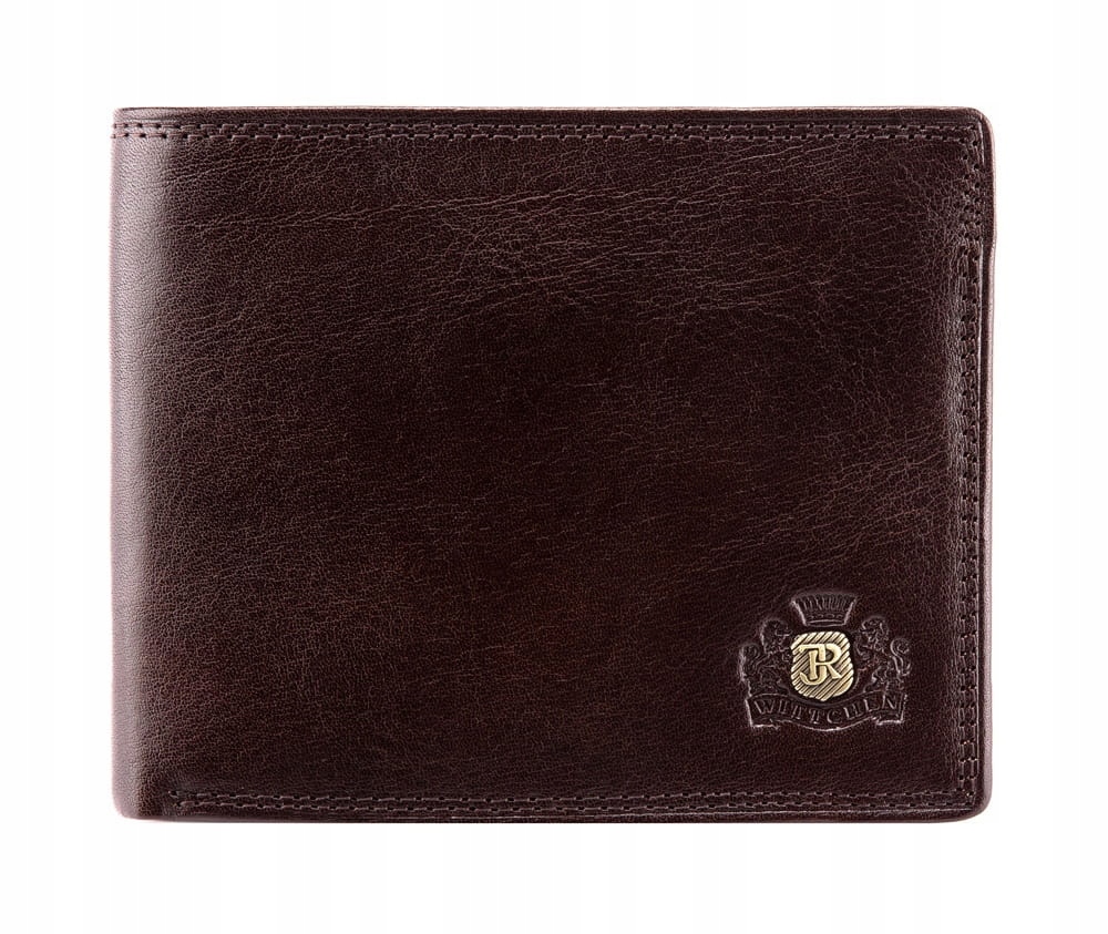 Hnědá pánská peněženka Wittchen 39-1-040-3, elegantní přírodní kůže
