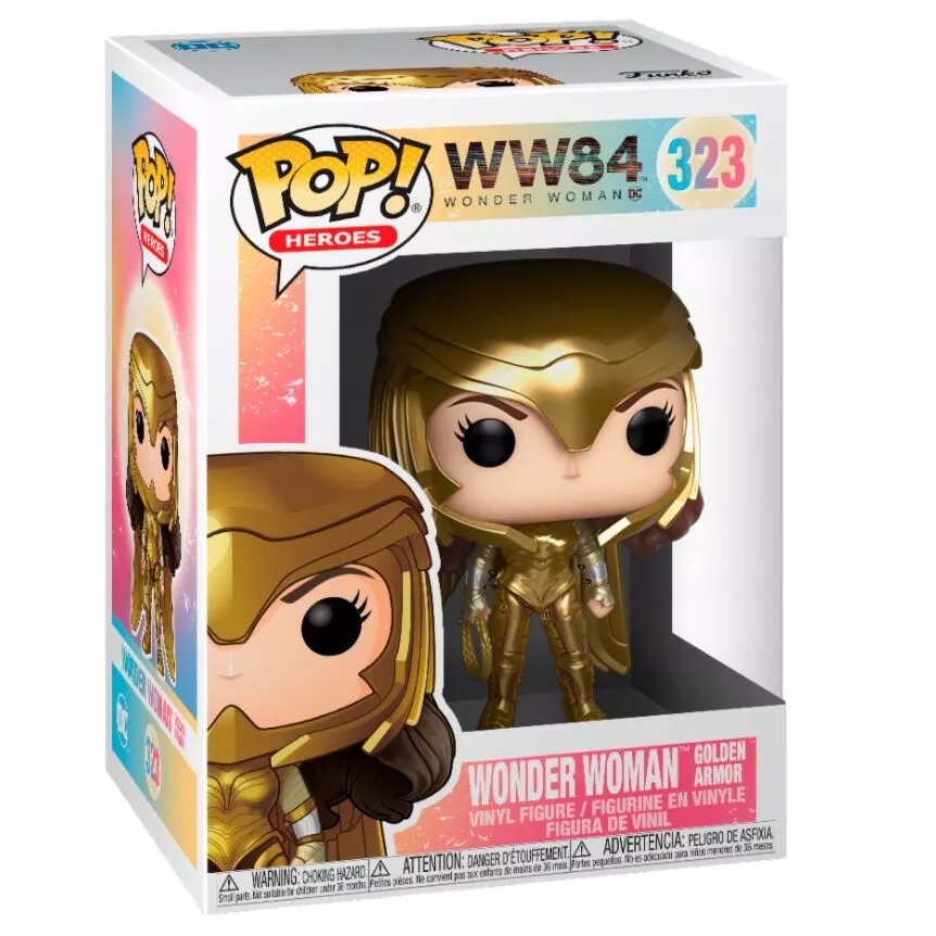 Funko POP! DC WW84 Wonder Woman Gold Power Pose 323