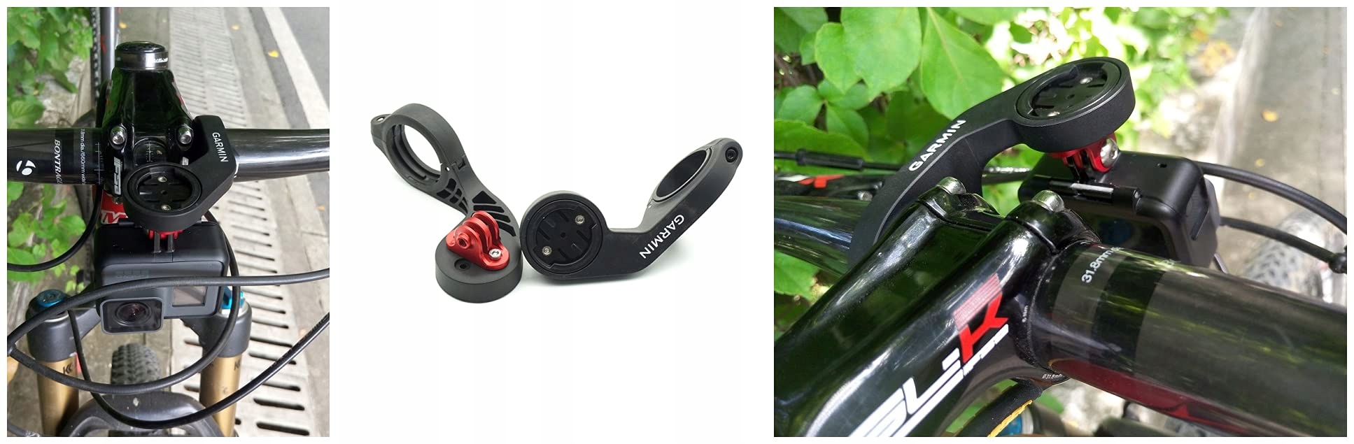 Adapter Do Kamery Sportowej GoPro Garmin Sony Uchwyt Rowerowy MASUNN — miniatura 8