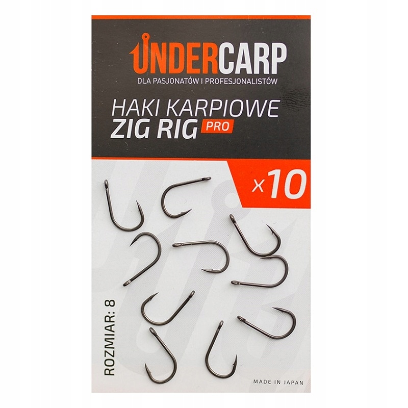 Undercarp Haki Karpiowe Zig Rig Pro 8