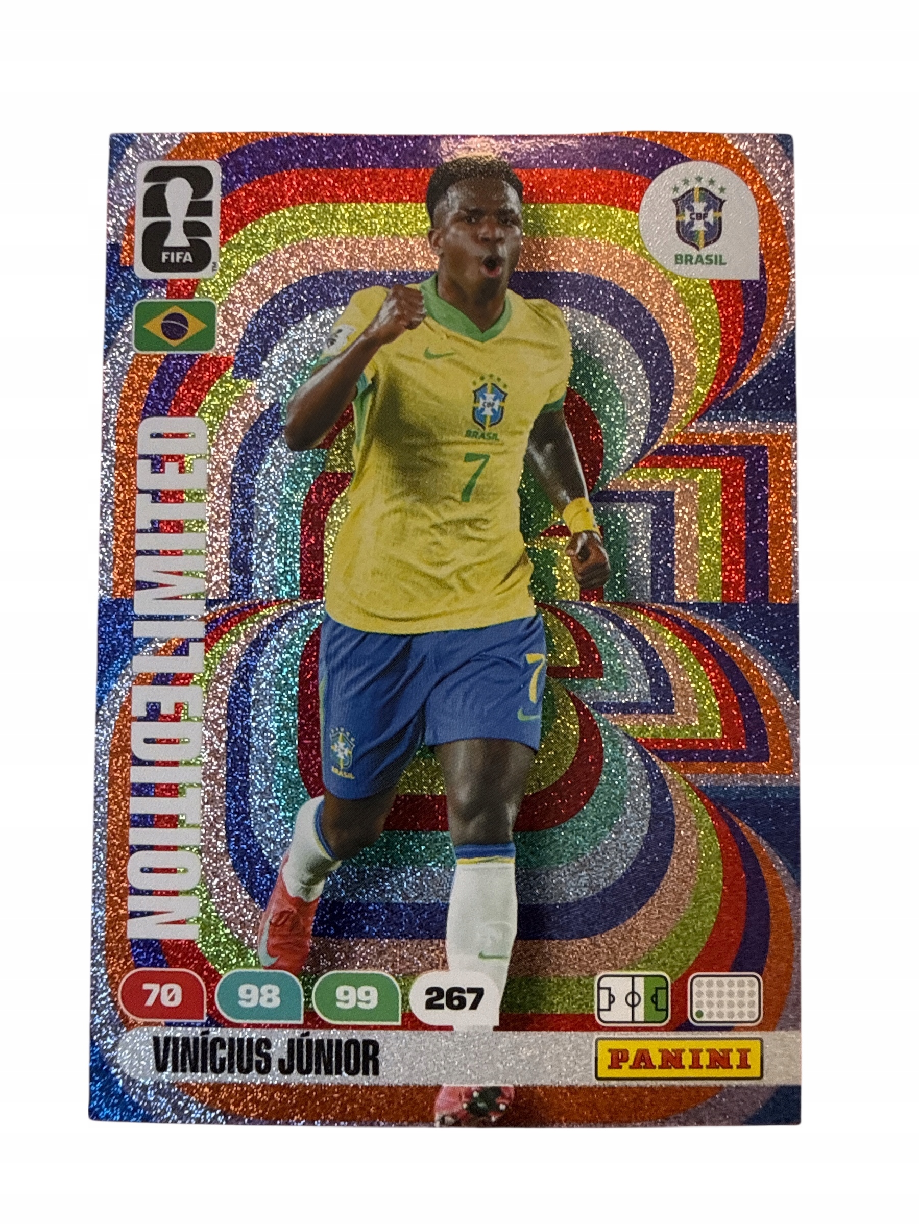 Fifa World Cup America 2026 Panini Limited Vinicius Junior XXL