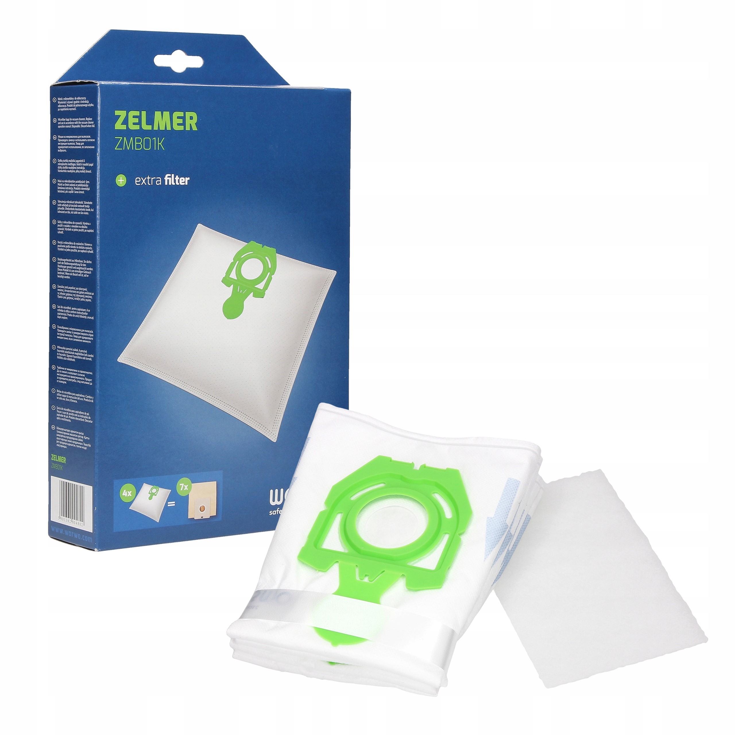 

16 Worków Do Zelmer Syrius, Cobra II, Orion ZMB01K