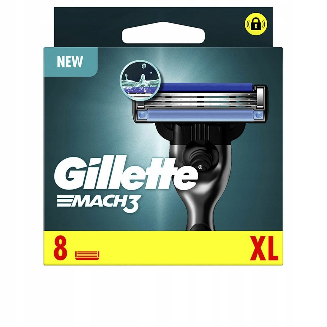 Holicí strojek Gillette Mach 3 (8 Kusů)