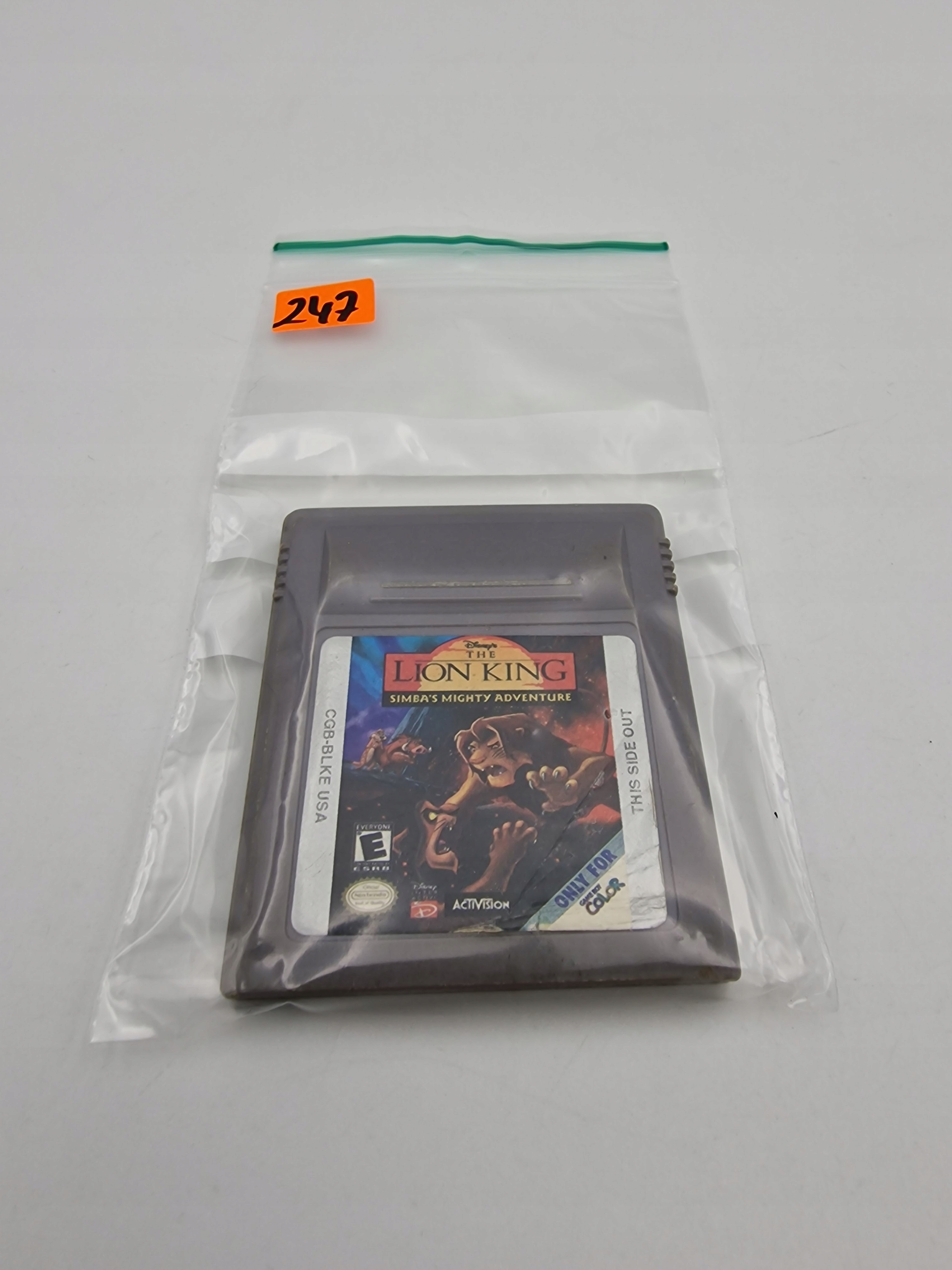GAME BOY THE LION KING REPLIKA Producent Nintendo