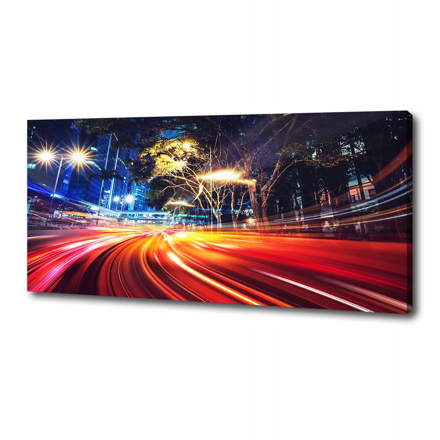 

Foto obraz na płótnie Prędkość w mieście 125x50 cm