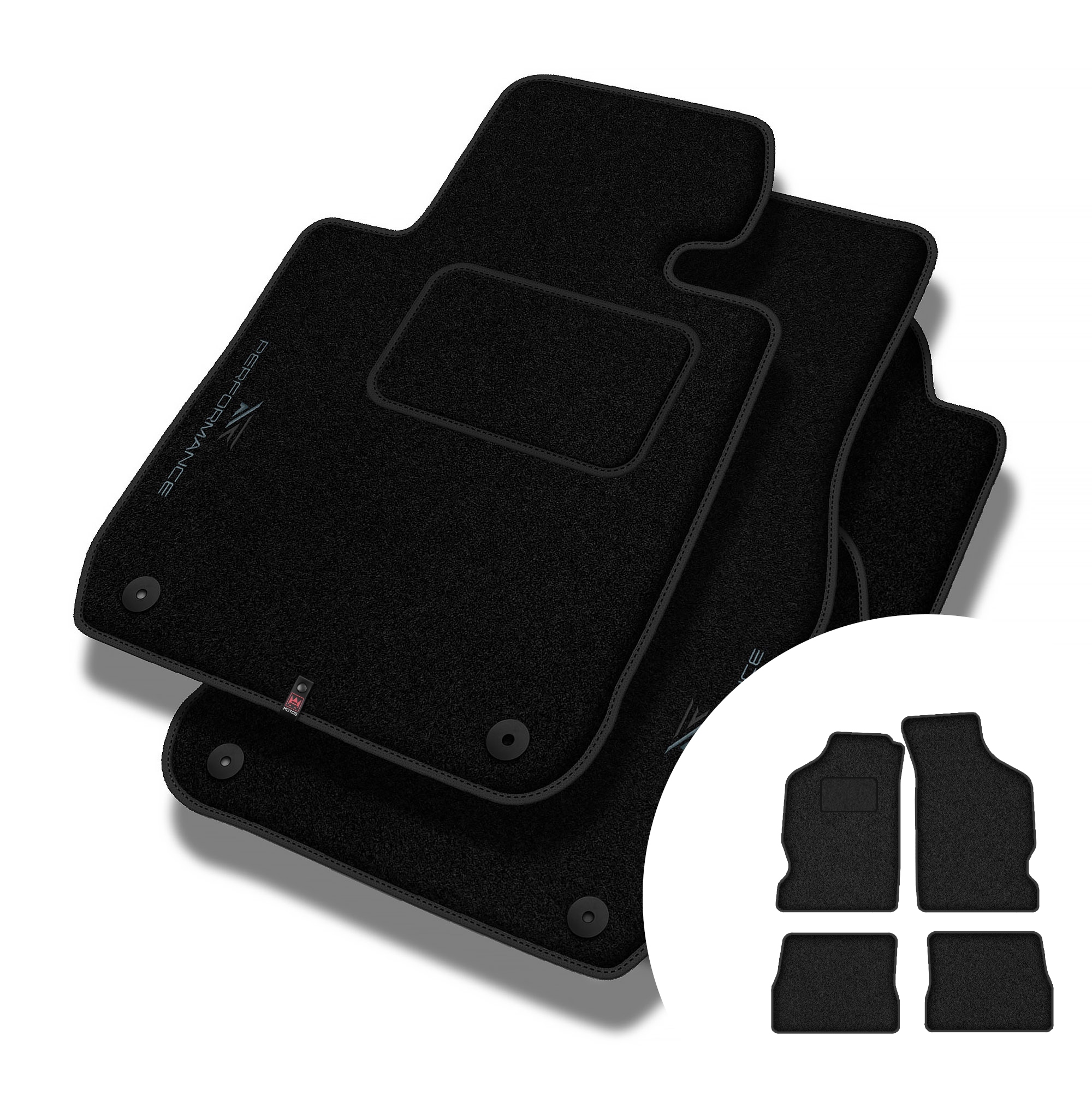 Velurové koberce Performance pro Citroen Saxo 1996-2003