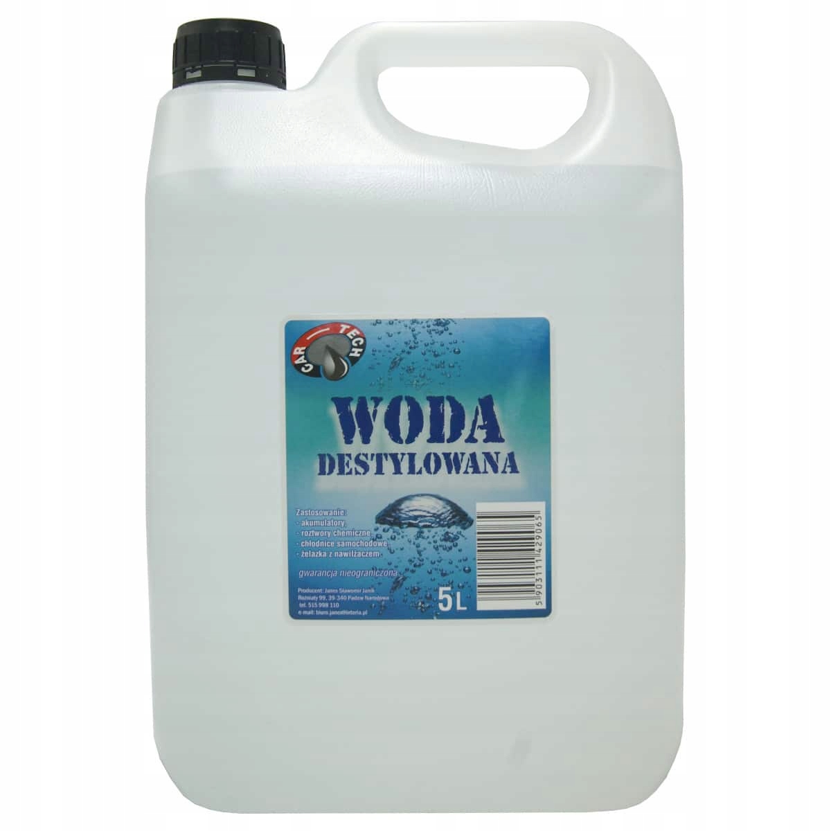 

Woda Destylowana 5L