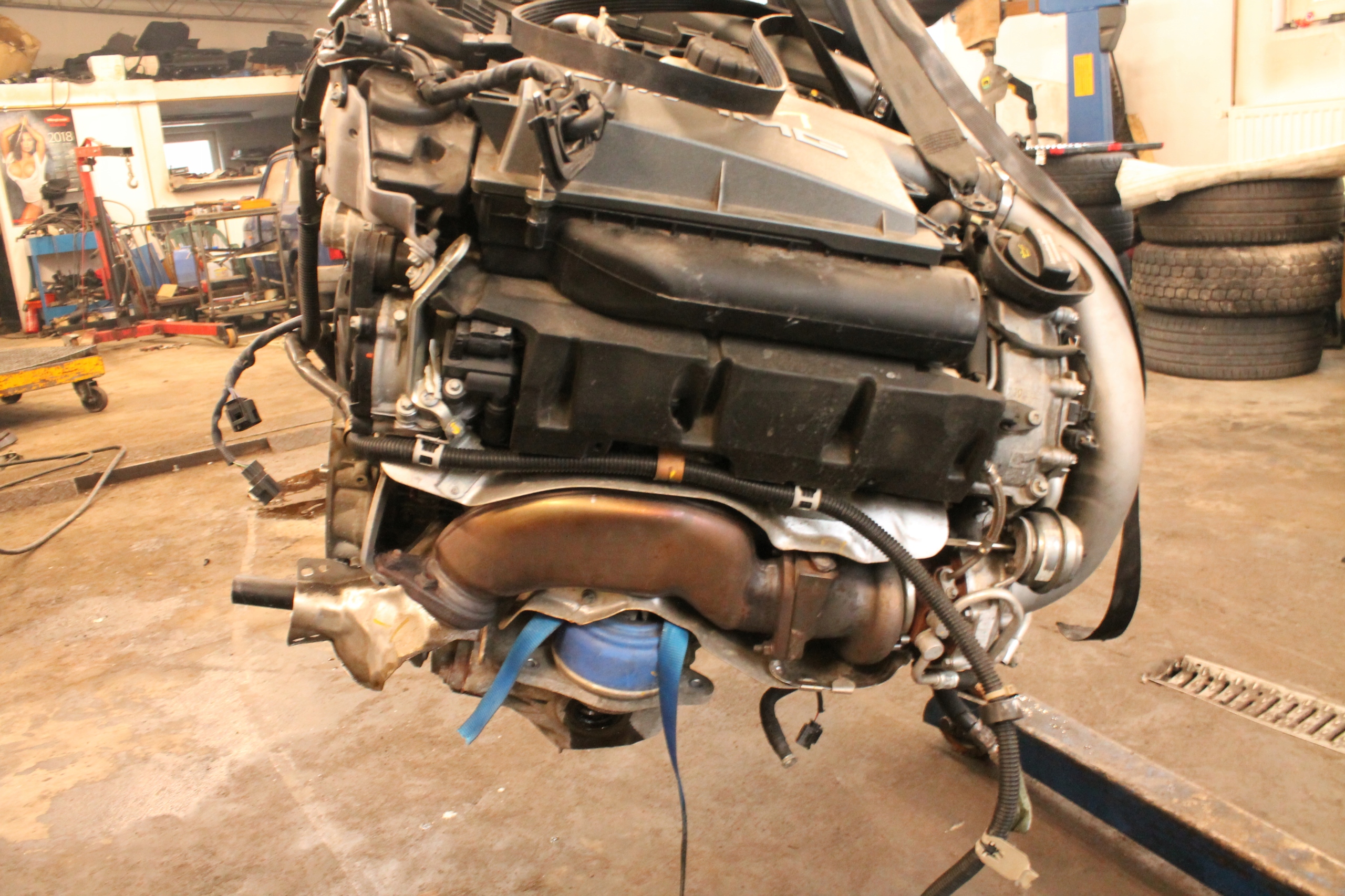 engine complete MERCEDES W212 AMG E63 157981
