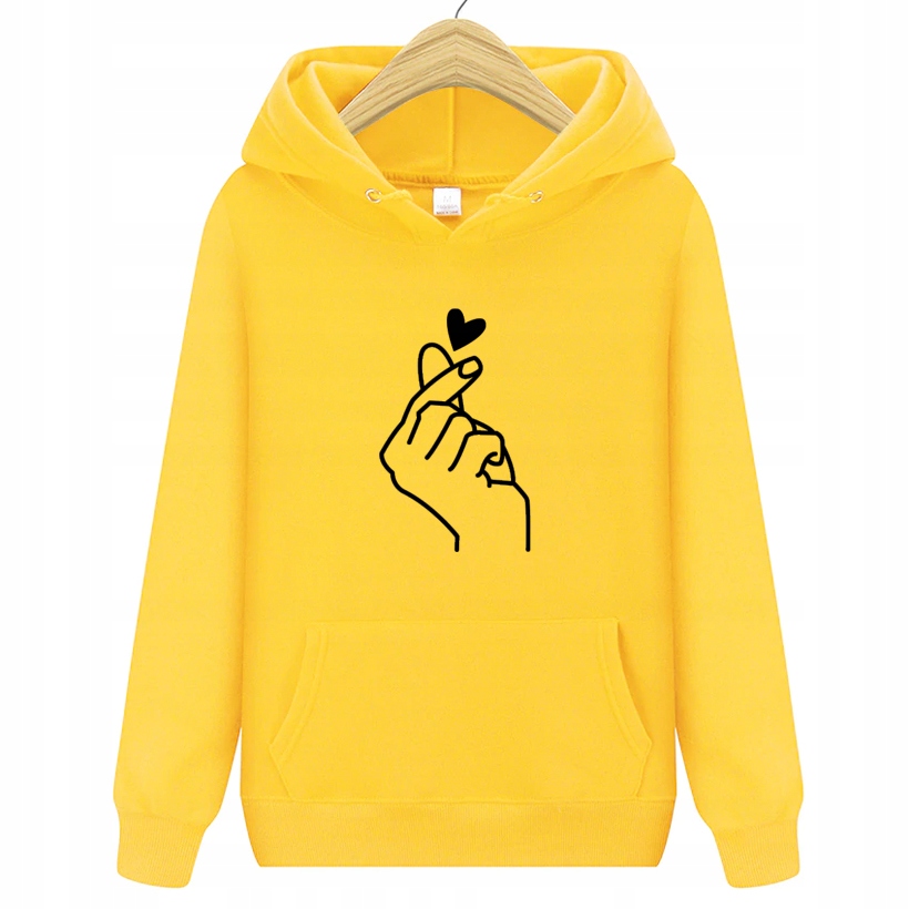 

Bluza Damska Kpop Finger Heart Love Prezent XL