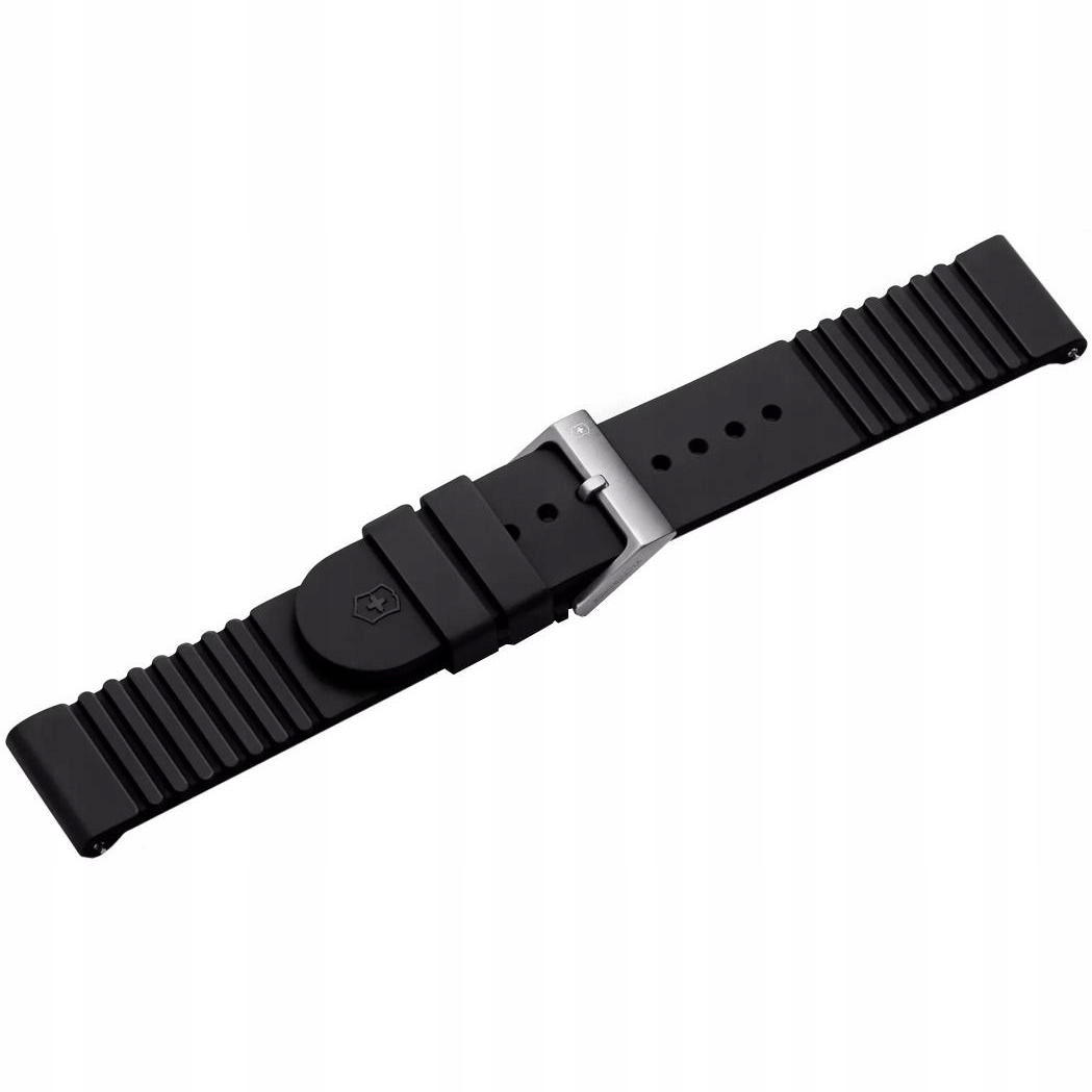 Pásek k hodinkám Victorinox V.60028 černý kaučuk 21 mm