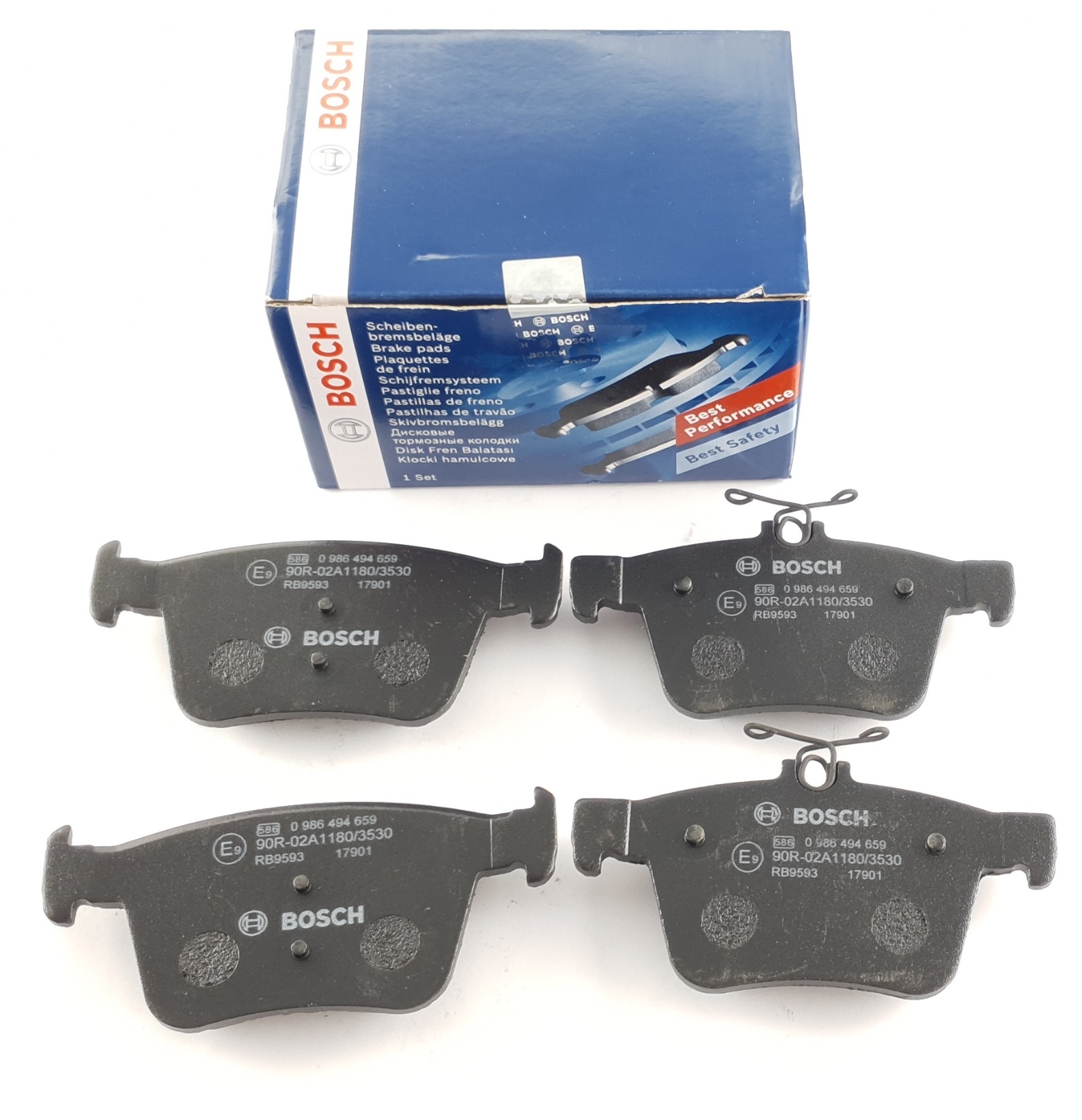 

Bosch Klocki Hamulcowe Vw Golf VII VIII Touran Tył