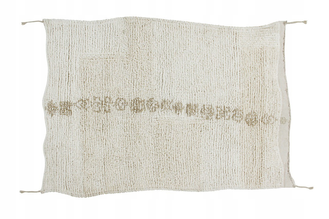 Lorena Canals Vlnený koberec Jambo 140 x 200 cm, ručne vyrobený, prírodný