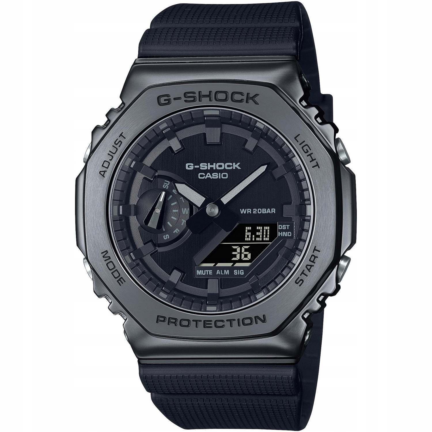 Hodinky Casio G-Shock GM-2100BB-1AER 20BAR