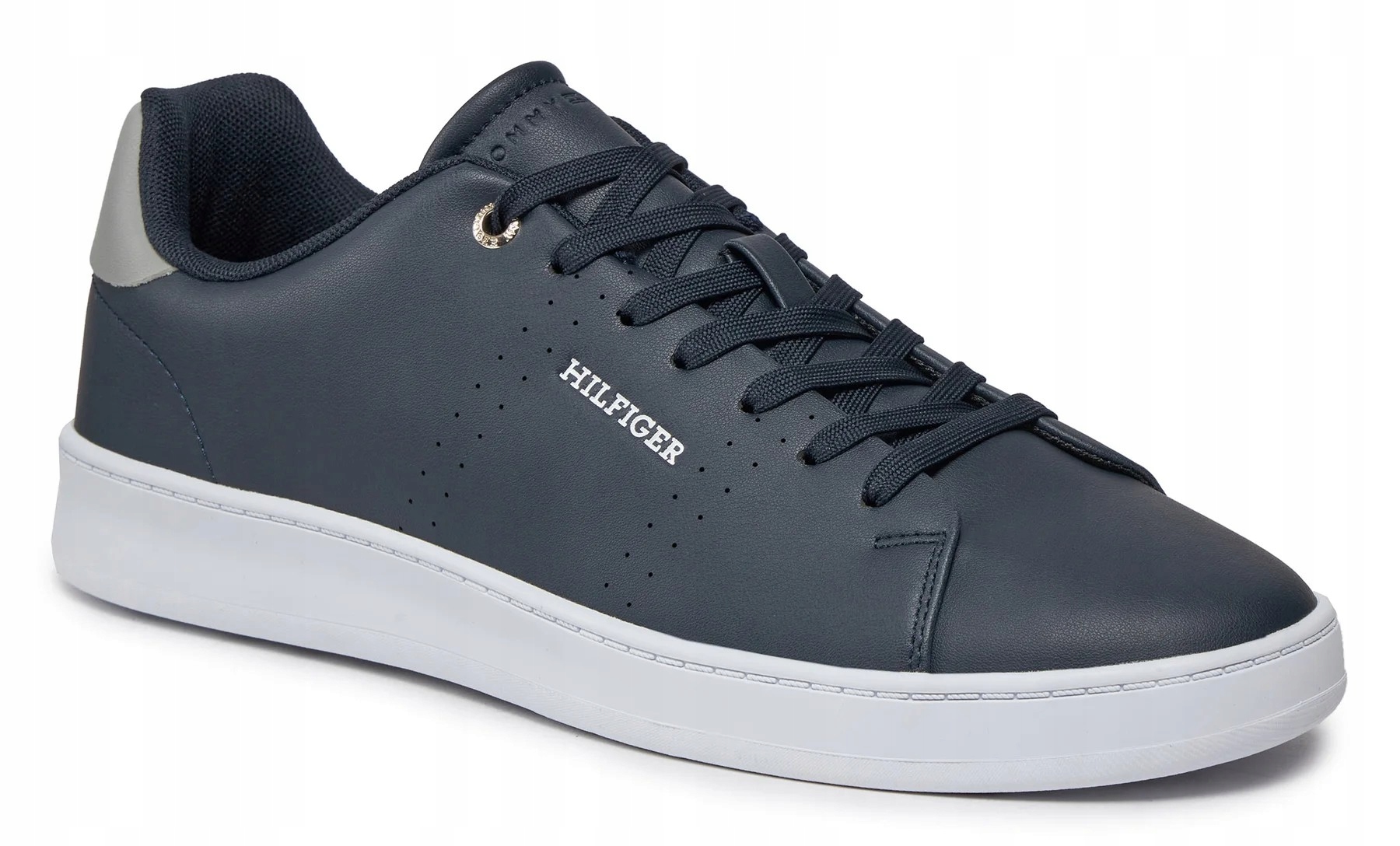 Boty Tommy Hilfiger Court Cup Leather FM0FM05038 kožené 44