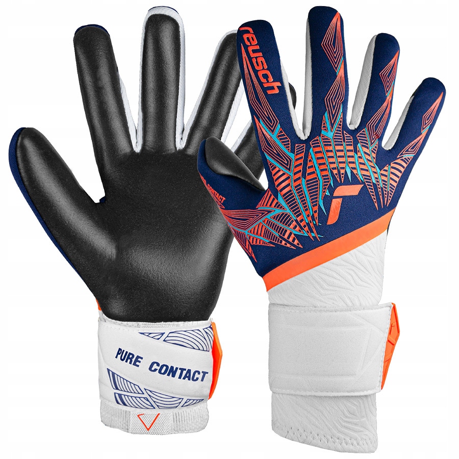 Reusch Pure Contact Gold (10) Unisex rukavice tmavě modré