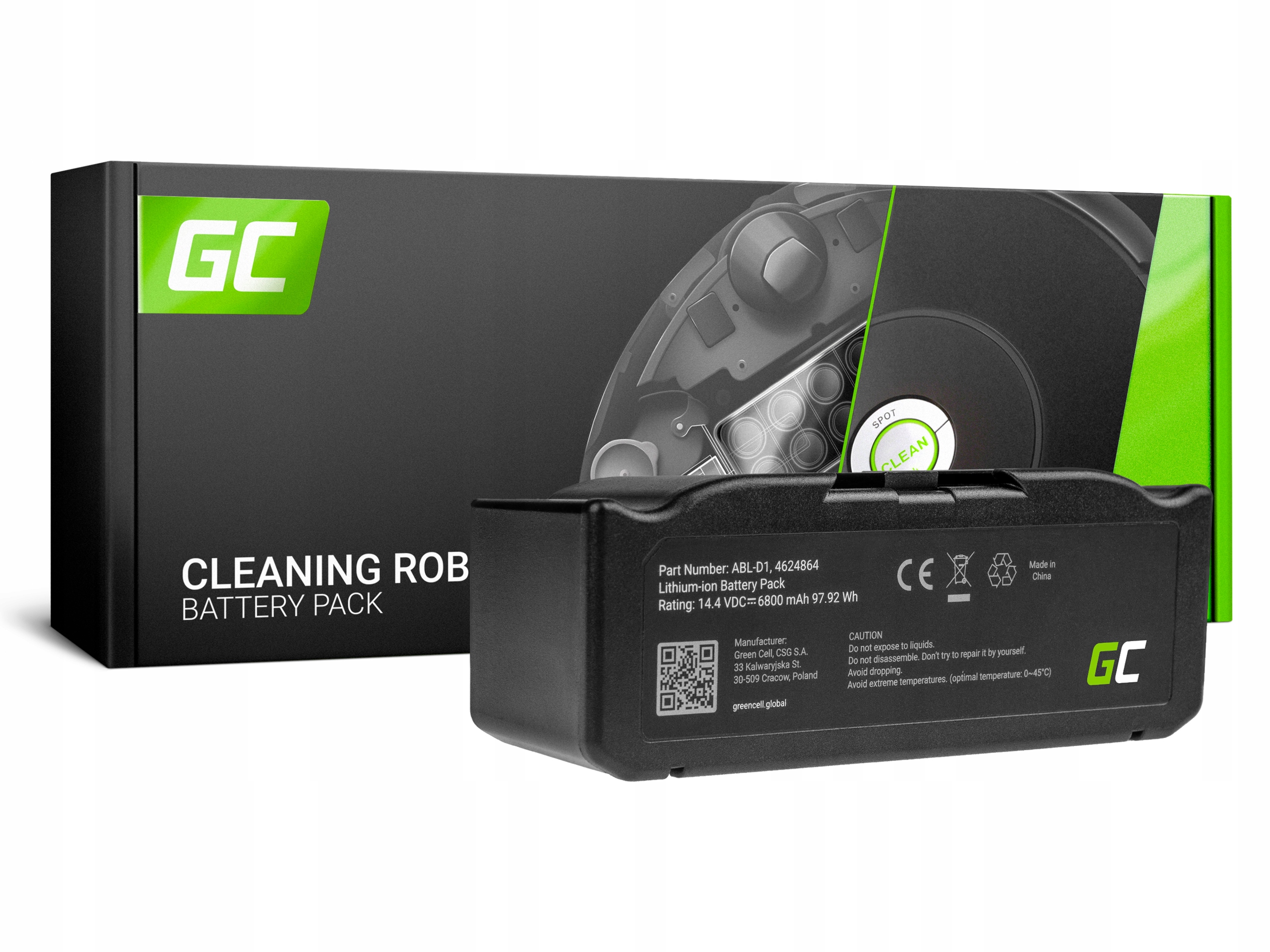 

Bateria Akumulator do iRobot Roomba e515020 6.8Ah