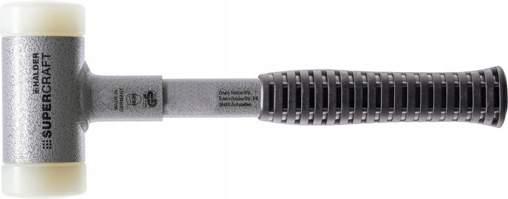 Młotek z miękkim bijakiem bezodrzutowy Supercraft 585g 30mm Halder