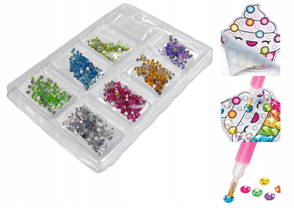 MOZAIKA DIAMENTOWA DORIS MAGICAL WYKLEJANKA HAFT DIAMENTOWY Materiał plastik