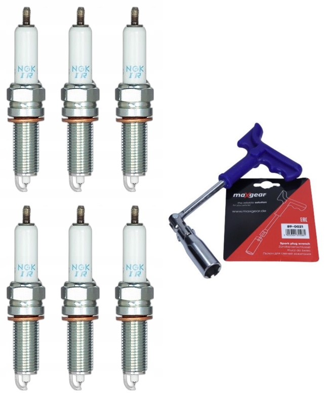 NGK 7718 ŚWIECA ZAPŁONOWA + klucz do świec 16mm