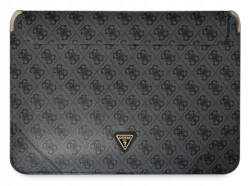 Etui na laptopa Guess 4G Uptown Triangle Logo Sleeve 13/14 cali Czarny