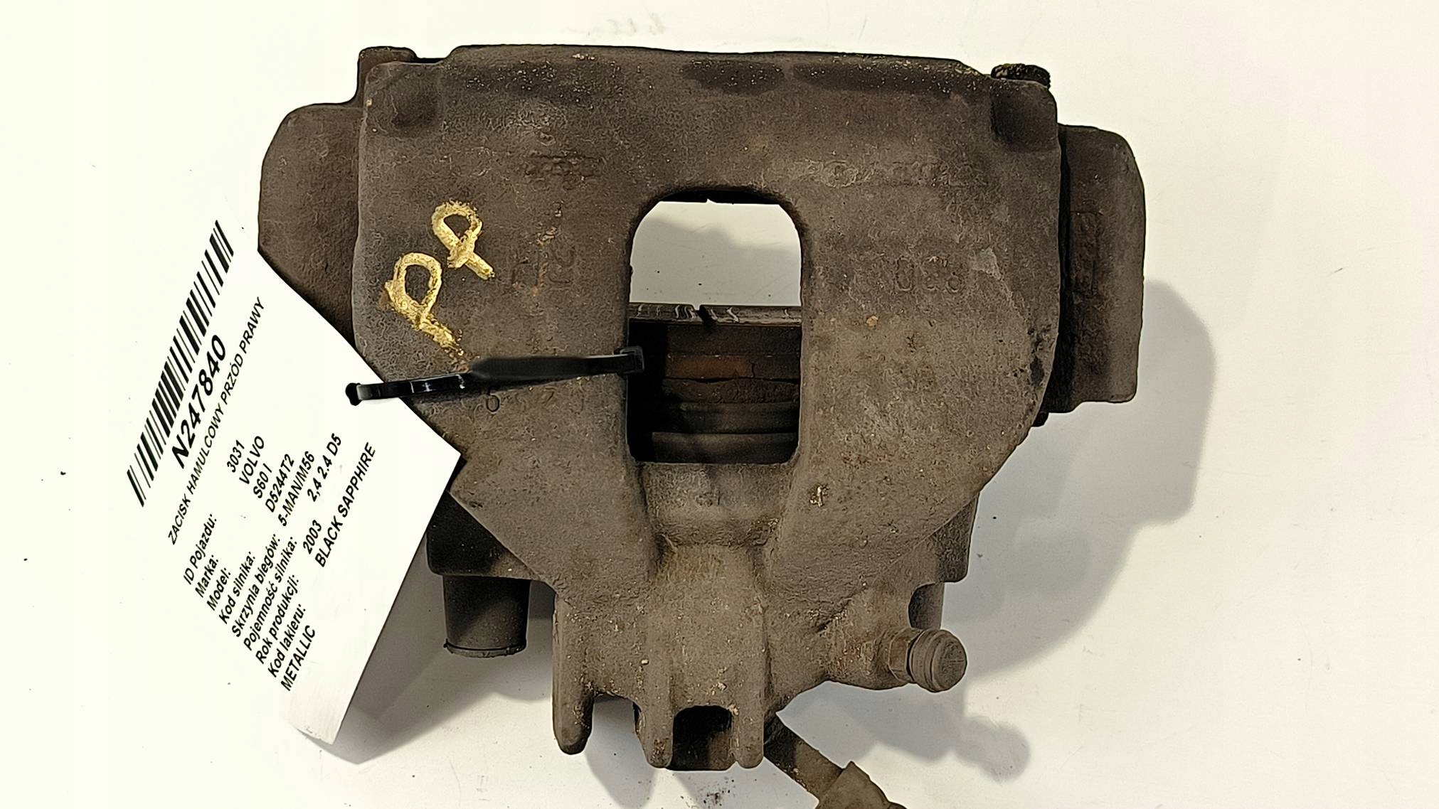 caliper brake front right VOLVO S60 and