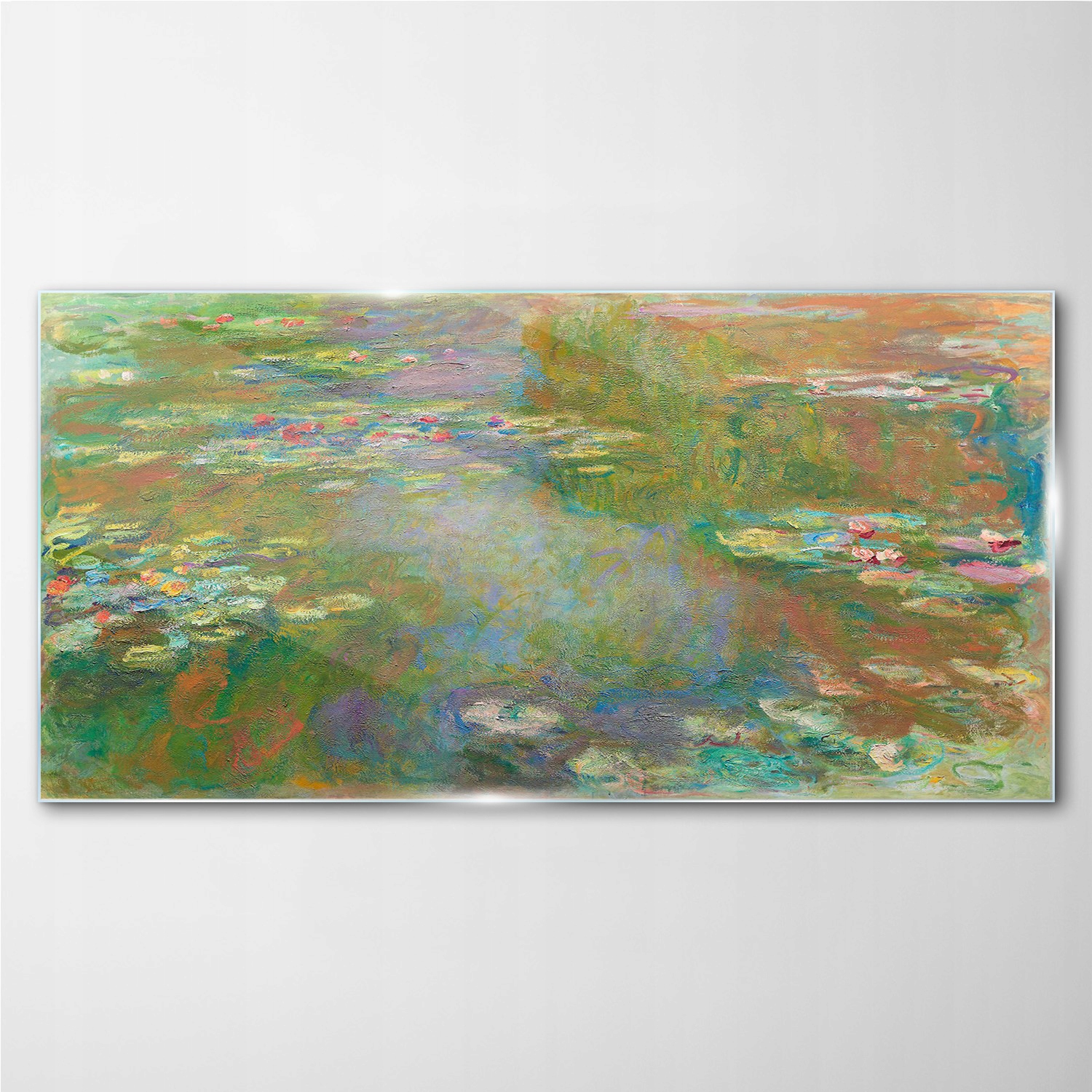 

Obraz szklany na ścianę Woda lilie Monet 140x70 cm