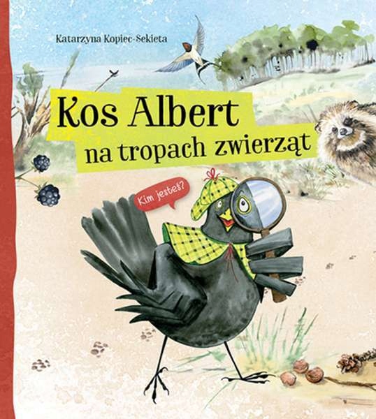 Kos Albert na stopách zvířat Vzdělávací Čtení Dětská Knížka Lux
