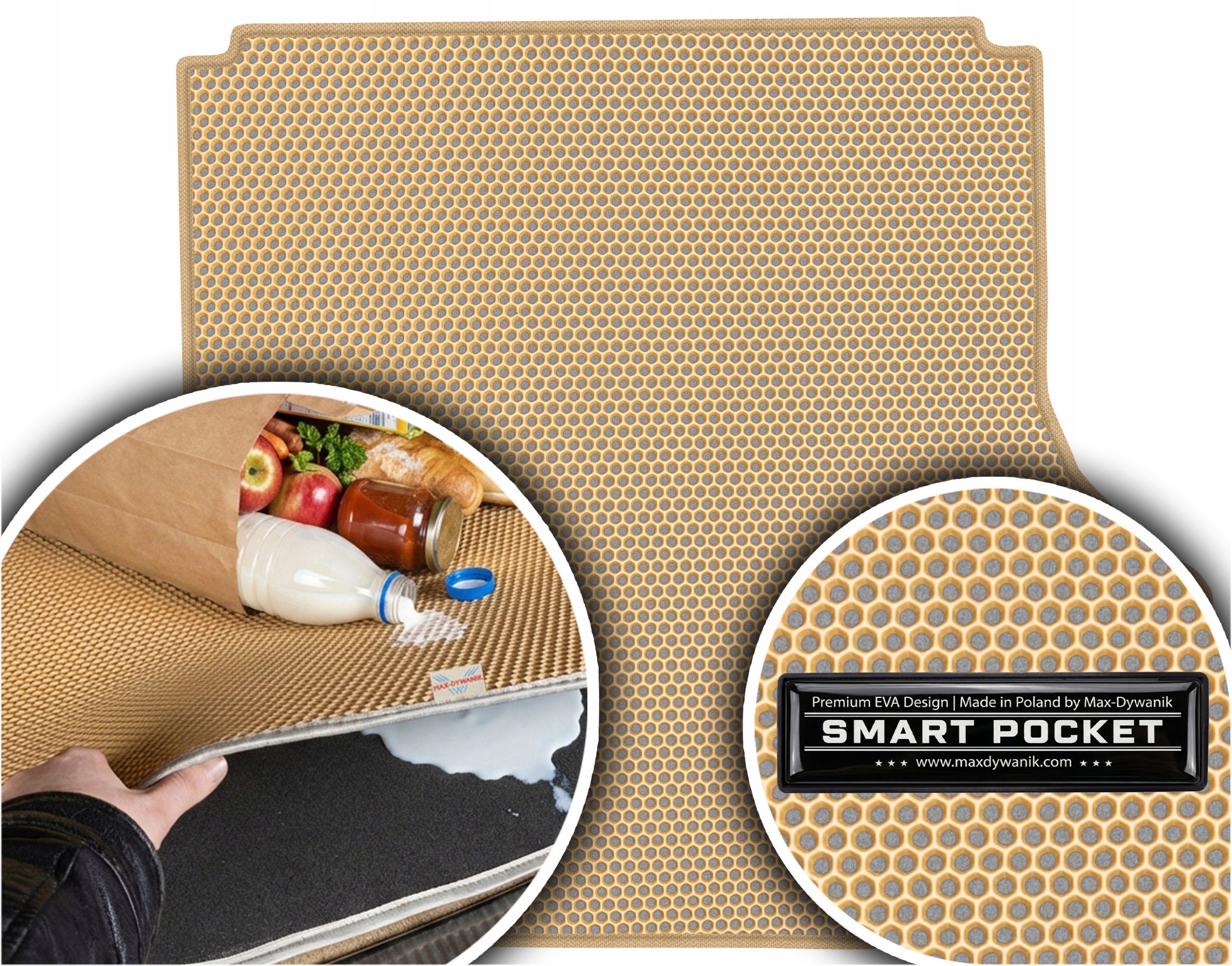 Opel Vectra B kombi 1995-2003 Vložka do zavazadlového prostoru Eva Smart Pocket Béžová