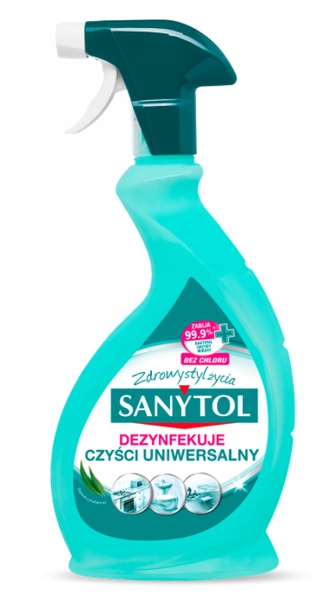 

Sanytol Uniwersalny myje i dezynfekuje 500ml