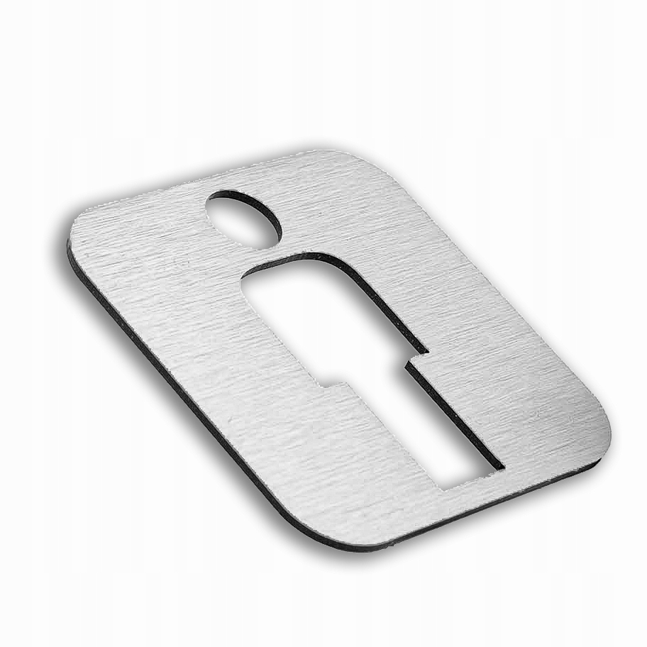 

Tabliczka Aluminiowa 10x10cm Toaleta Wc Męskie Pan
