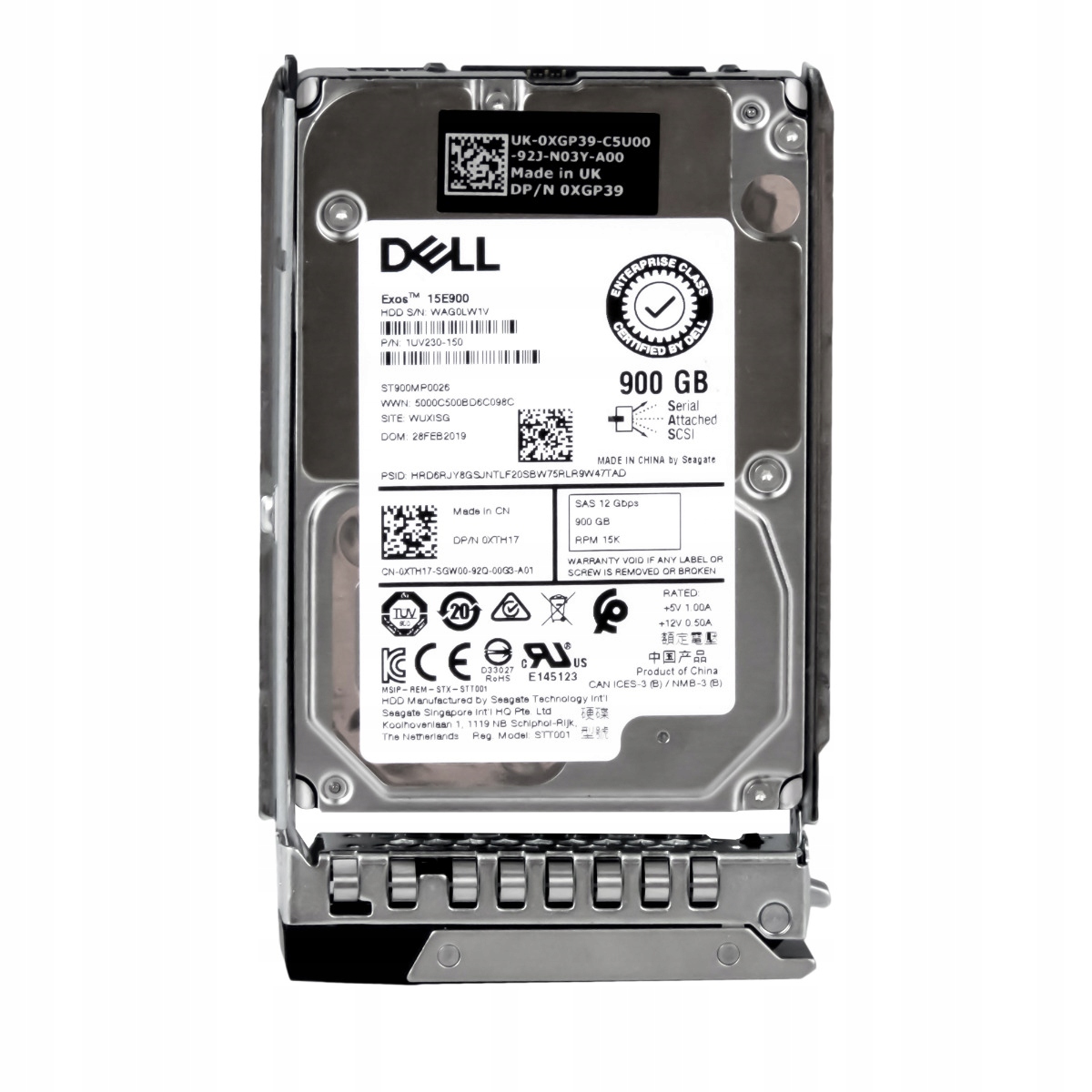 Dell 0XTH17 900GB 15K 256MB SAS-3 2.5'' ST900MP0026