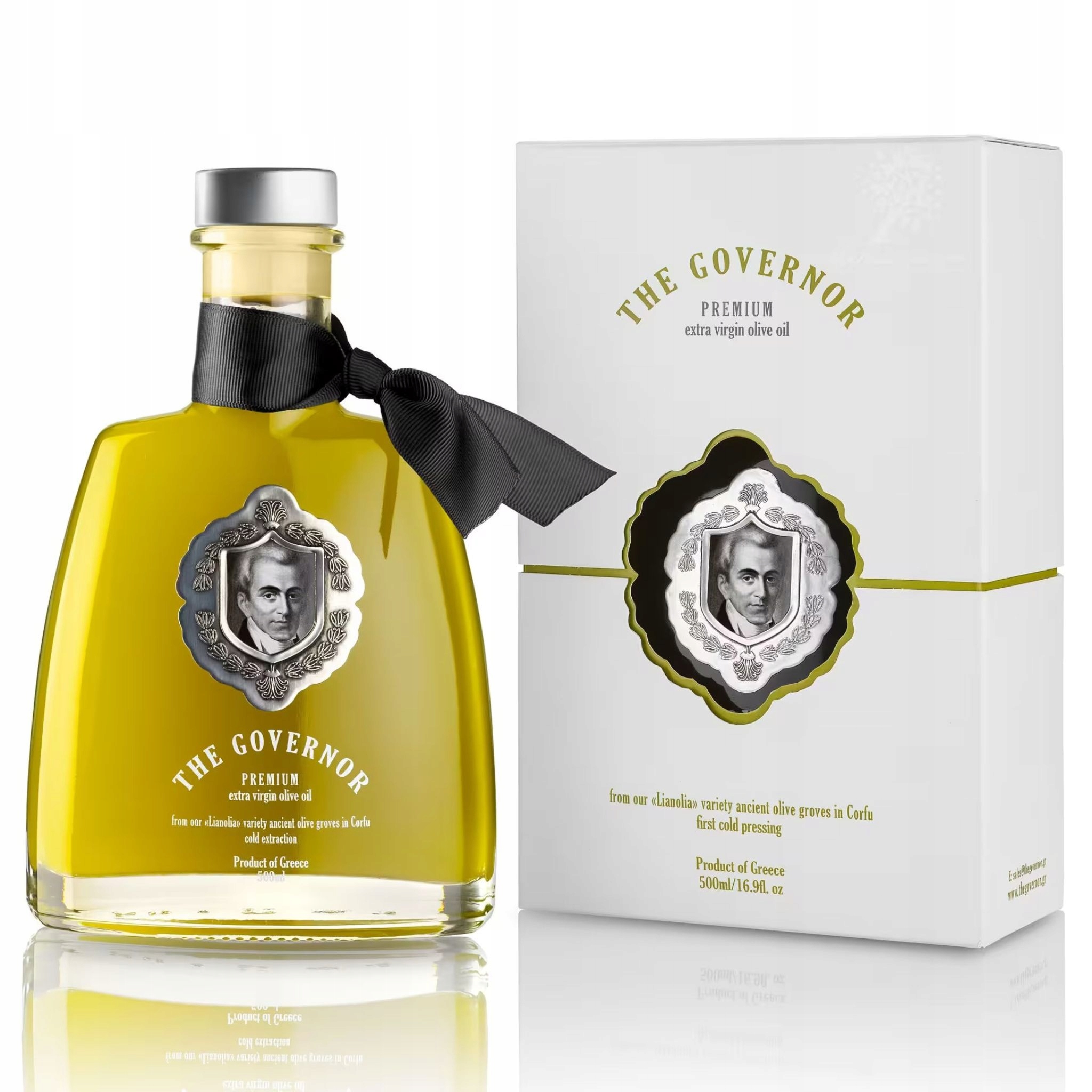 Levně The Governor Premium Edition Extra panenský olivový olej z Korfu 500 ml