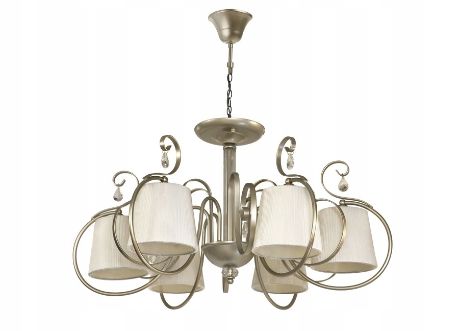 Závesná lampa Samba 4974/6CP elegantná krémová