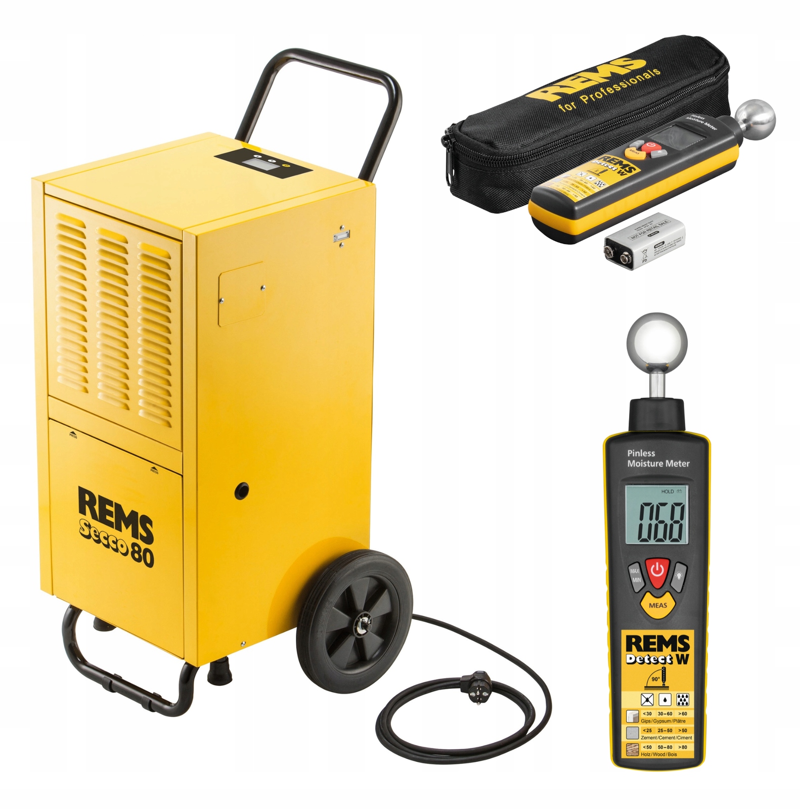 REMS SECCO 80 OSUSZACZ + WILGOTNOŚCIOMIERZ GRATIS!