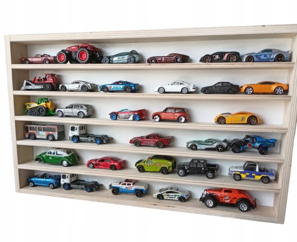 Półka na resoraki figurki zabawki żołnierzyki Marka Decocraft