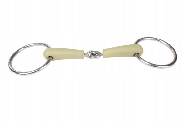 Wędzidło pojedynczo łamane jabłkowe HORKA 11,5cm