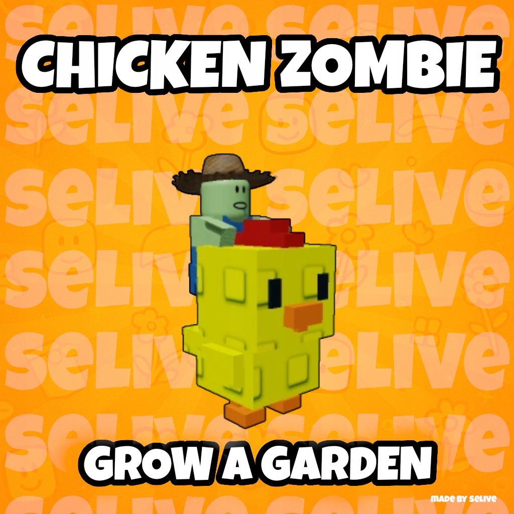 Chicken Zombie In Grow A Garden Codice Pollo Zombie Per Grow A Garden Su Roblox - Animale Domestico Virtuale, Consegna Rapida Regalo Gioco Roblox - Foto 3