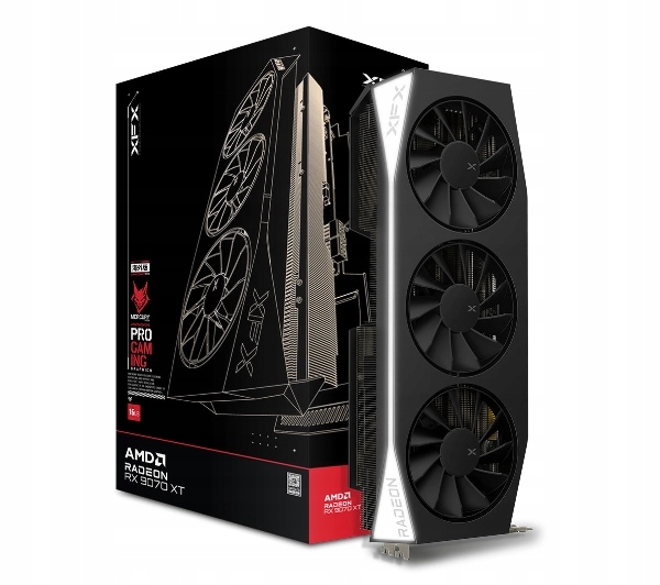 Karta graficzna Xfx Mercury Radeon Rx 9070 Xt Gaming Edition 16GB GDDR6