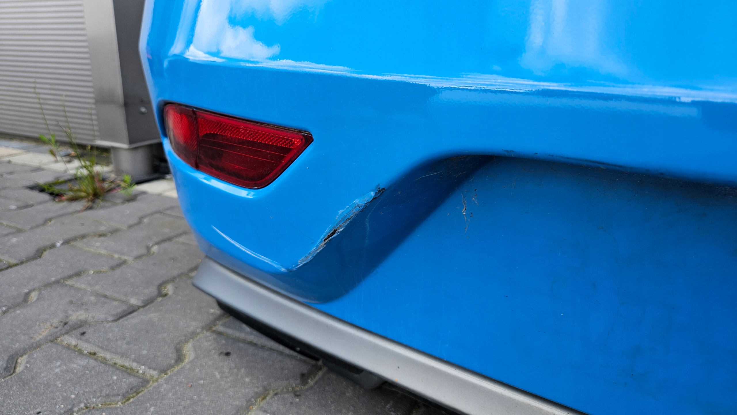 bumper rear part rear volvo v40 r-design 619 complete