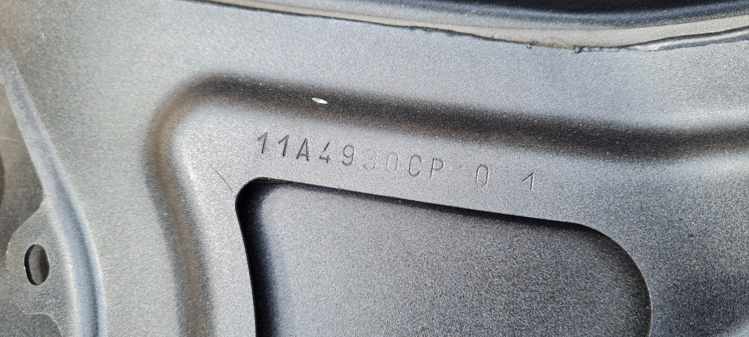 MCLAREN MP4 MP4-12C PARAFANGO DESTRA