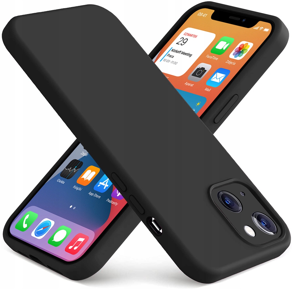 

Etui Case Silicone Szkło 9H do iPhone 13