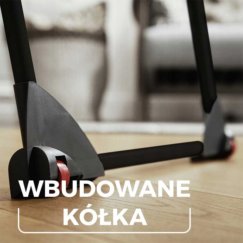 SUSZARKA VILEDA KING ULTIMATE NA UBRANIA NA PRANIE CZARNA MAT GRUBE LINKI Wysokość 90-112 cm